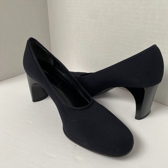 COPY - DKNY Slip On Pumps Navy Blue In Size 8.5 - Picture 5 of 6